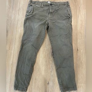 Dark Green / Grey Mens Slacks